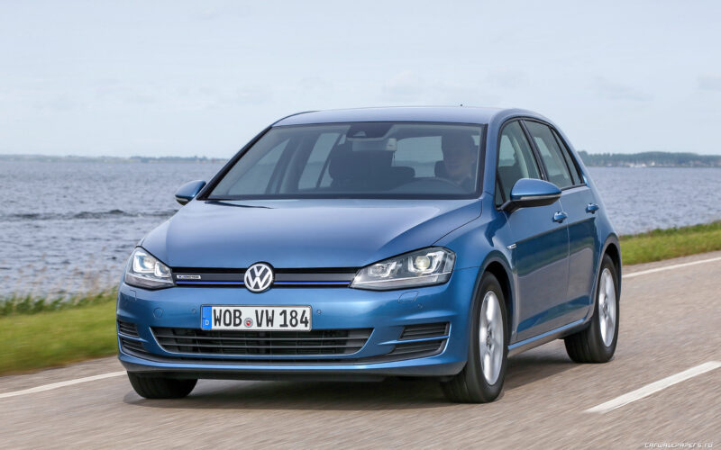 Reifengrößen und Reifendrücke VW Golf 7