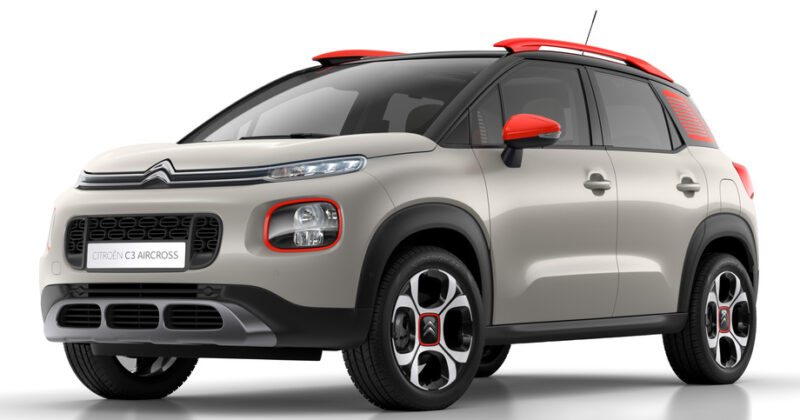 Citroën C3 Aircross Reifengrößen