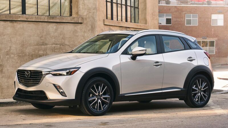 Reifendrucktabelle für den Mazda CX 3